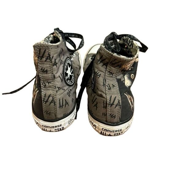 Converse DC Comics The Joker Chuck Taylor High Top Sneakers Unisex Men 7 Women 9 - Picture 5 of 10
